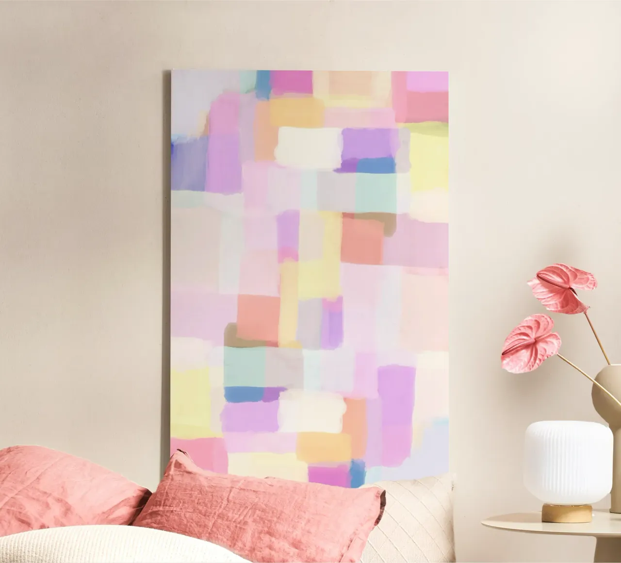 Art Check tela con Cornice a cassetta da Studio ROSAGRAU