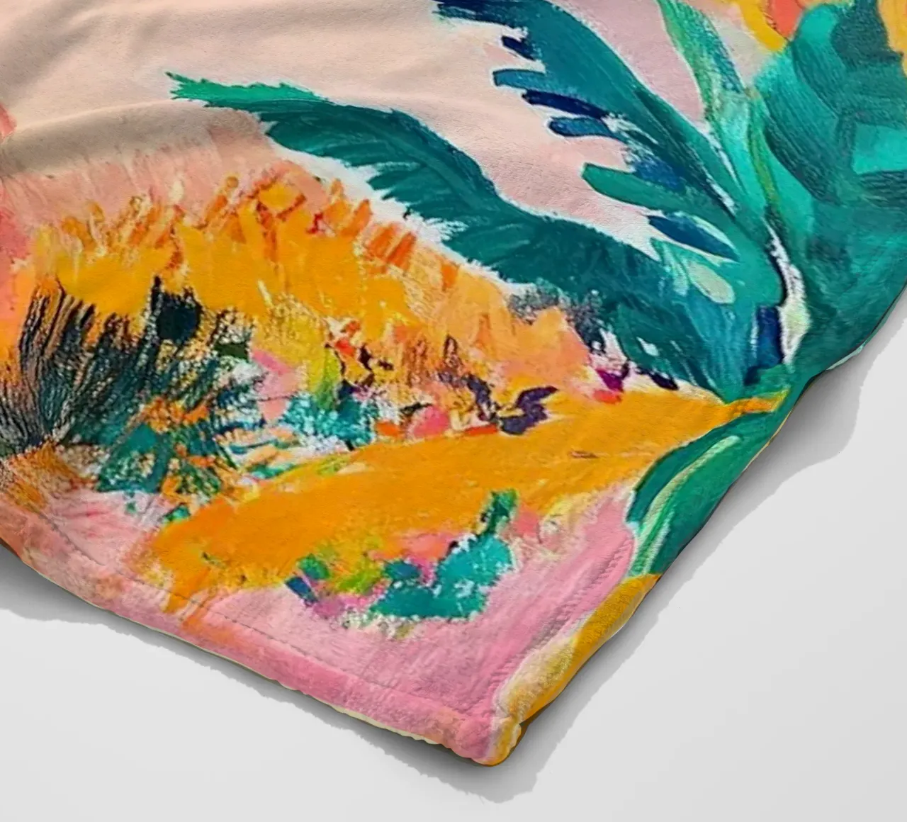 Marea tropicale: un'onda fauvista coperta in pile da Euphoria Theresa