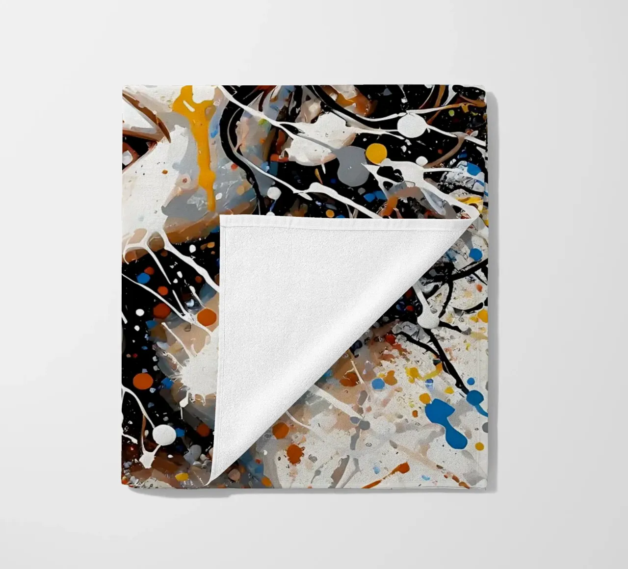 Frau Actionpainting telo mare da nomad