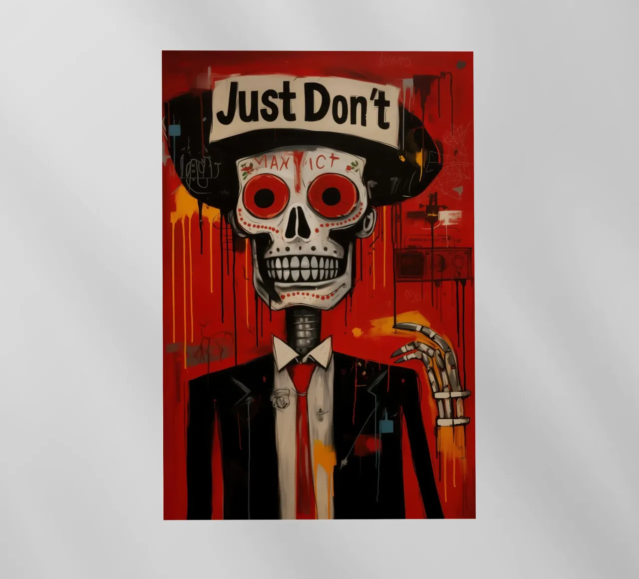 Just don't do it | Graffiti di street art pellicola backlit da Autofocus
