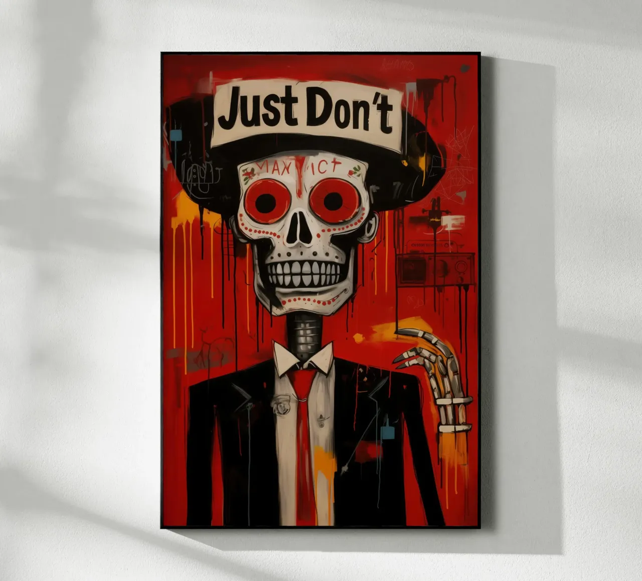 Just don't do it | Graffiti di street art plexiglass da Autofocus