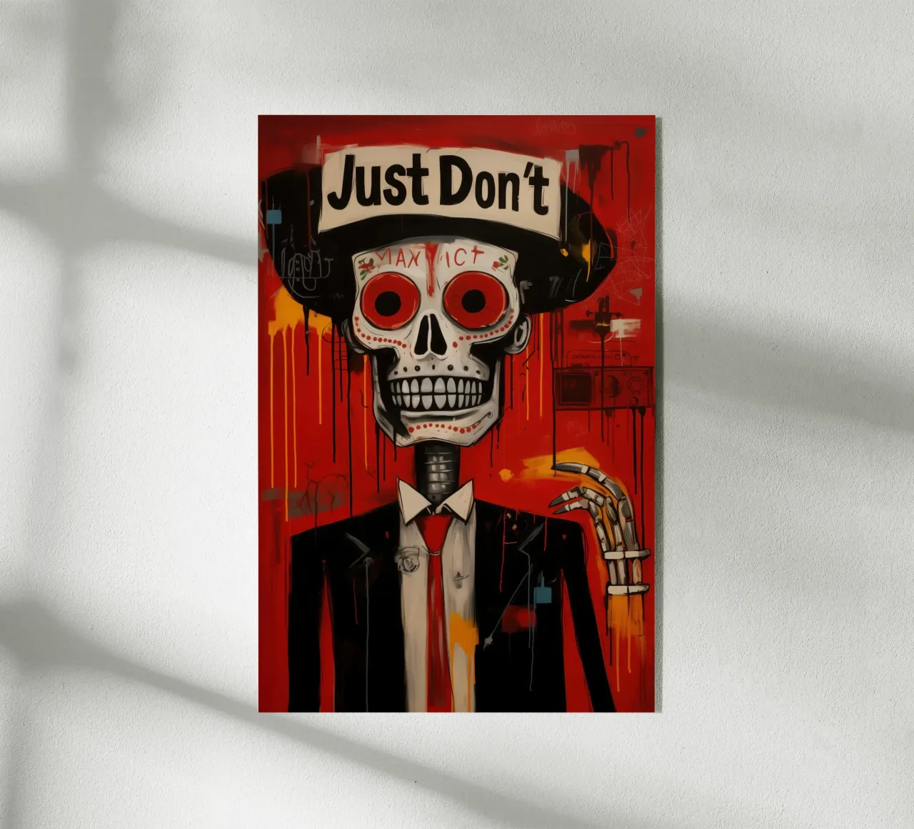 Just don't do it | Graffiti di street art plexiglass da Autofocus