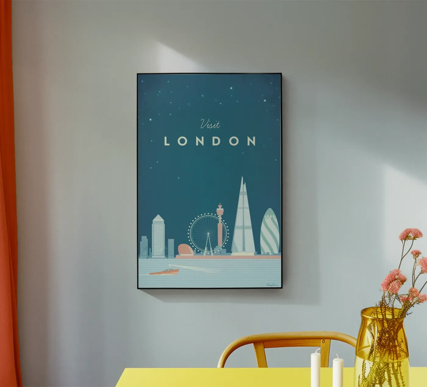 London Acryl-Glas von Henry Rivers