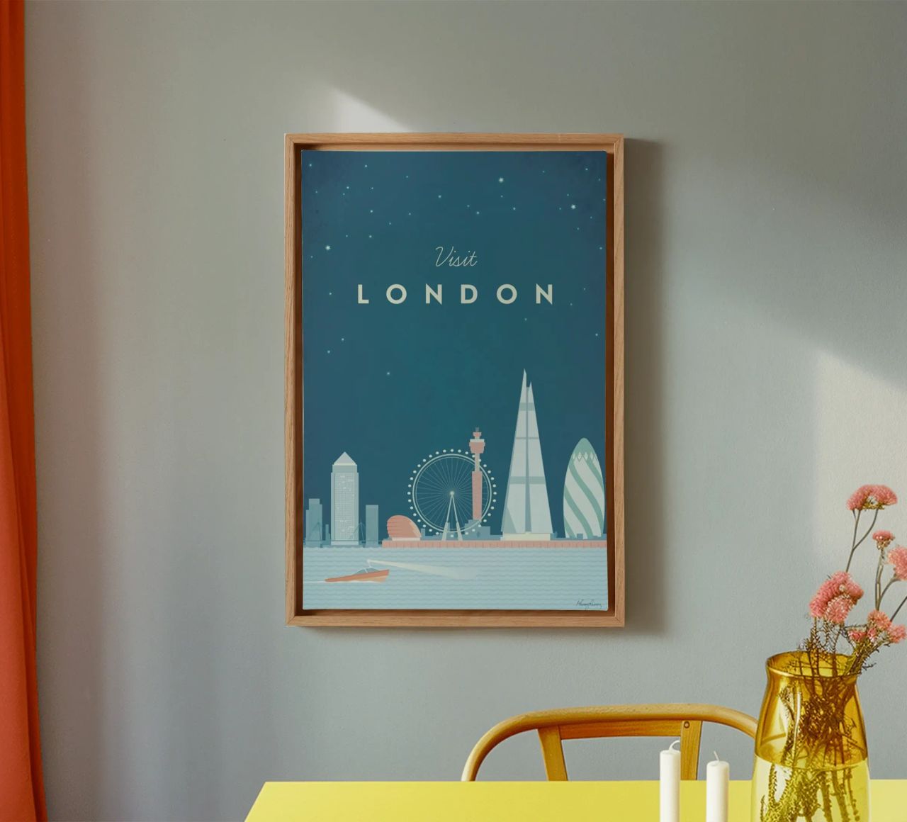 London Leinwand von Henry Rivers