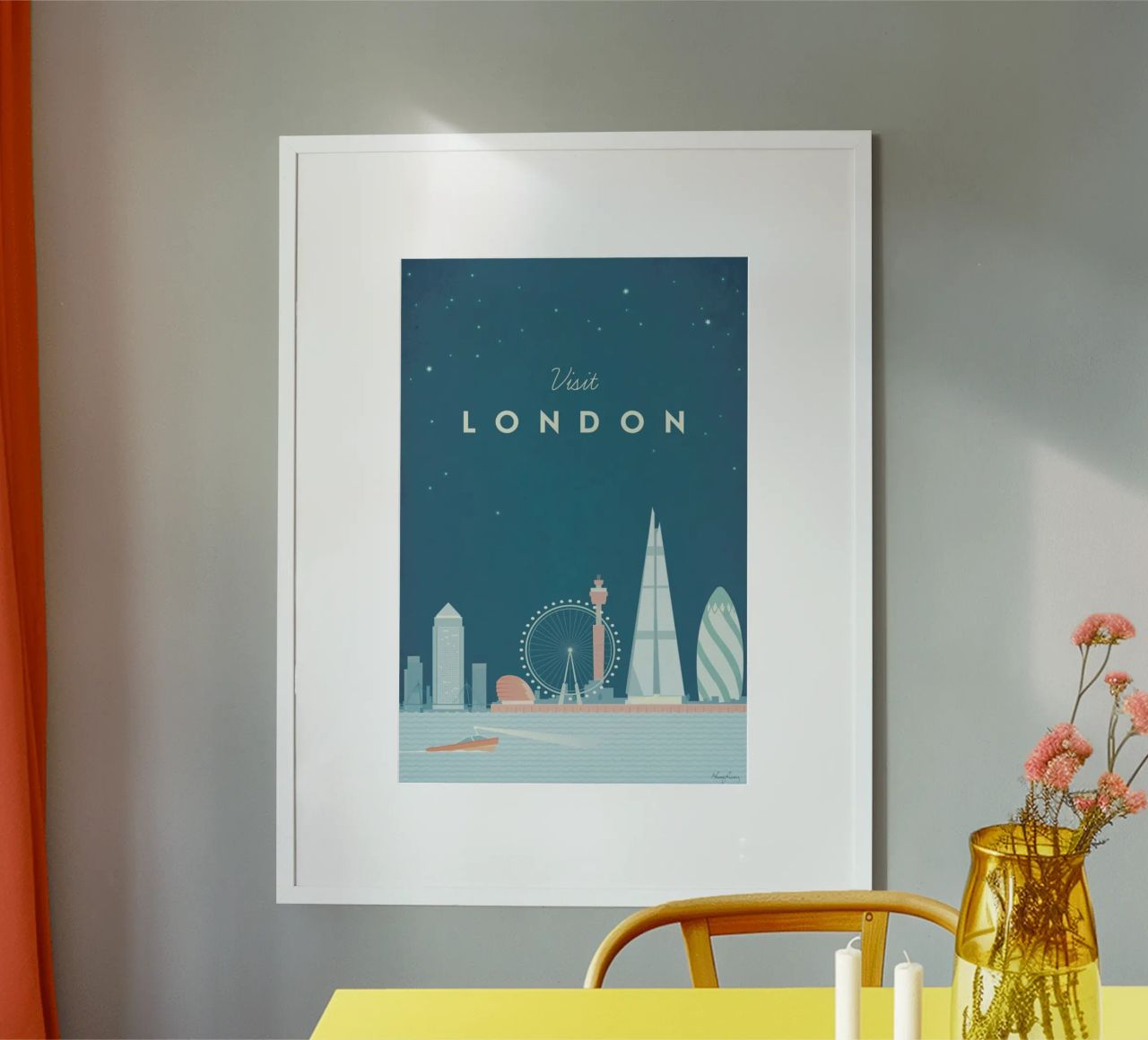 London Hahnemühle von Henry Rivers