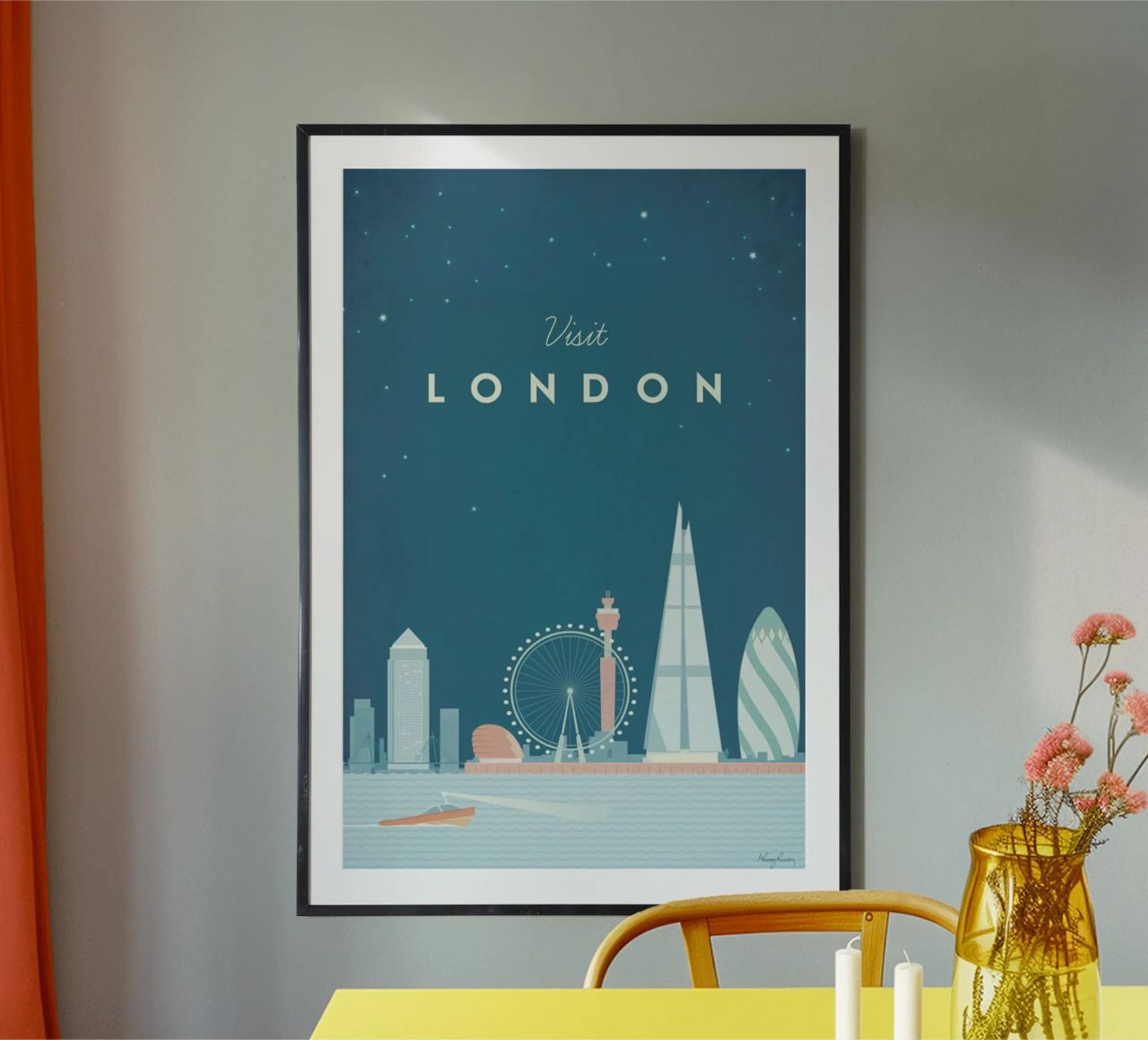 London Hahnemühle von Henry Rivers