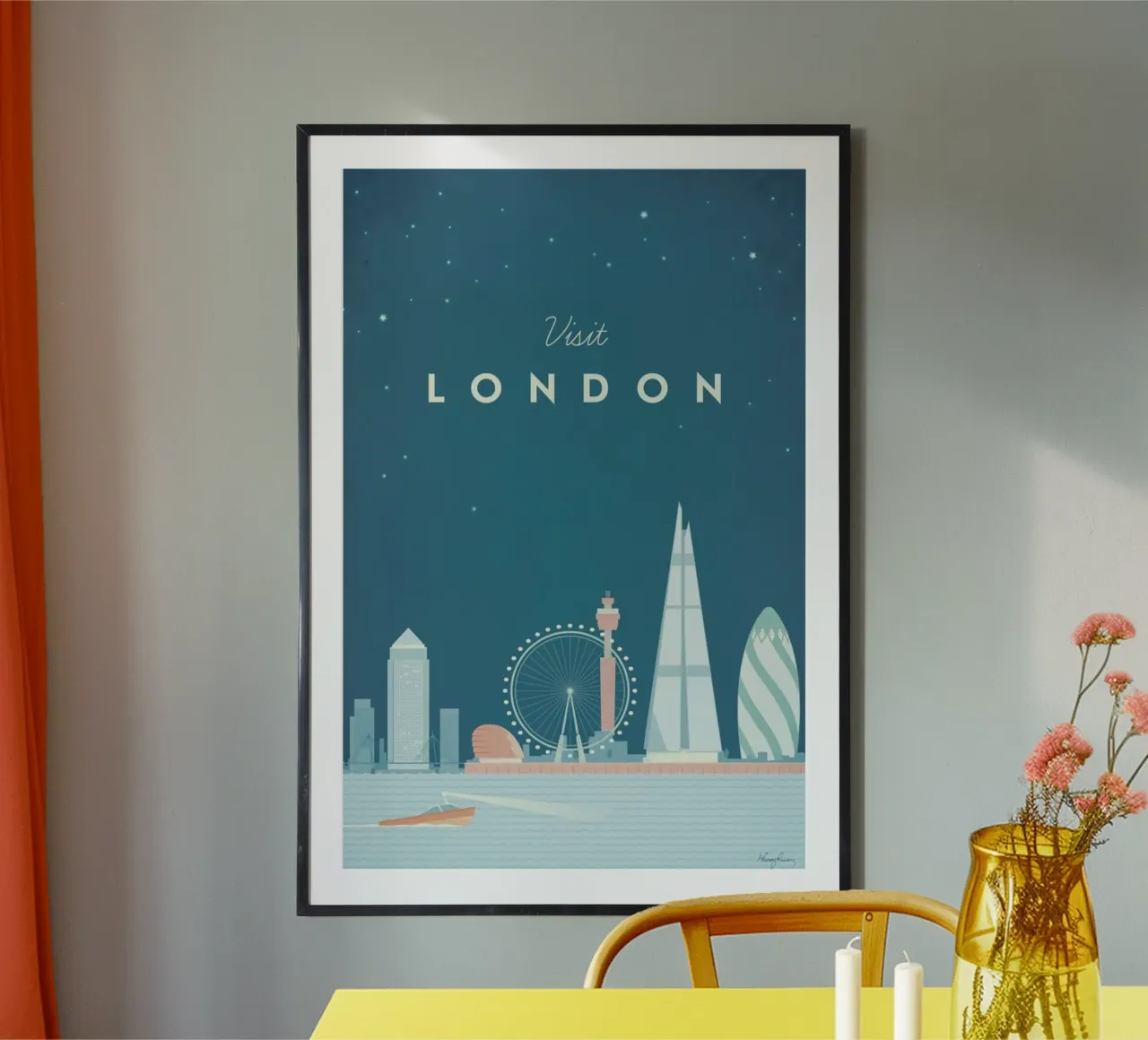 London poster da Henry Rivers