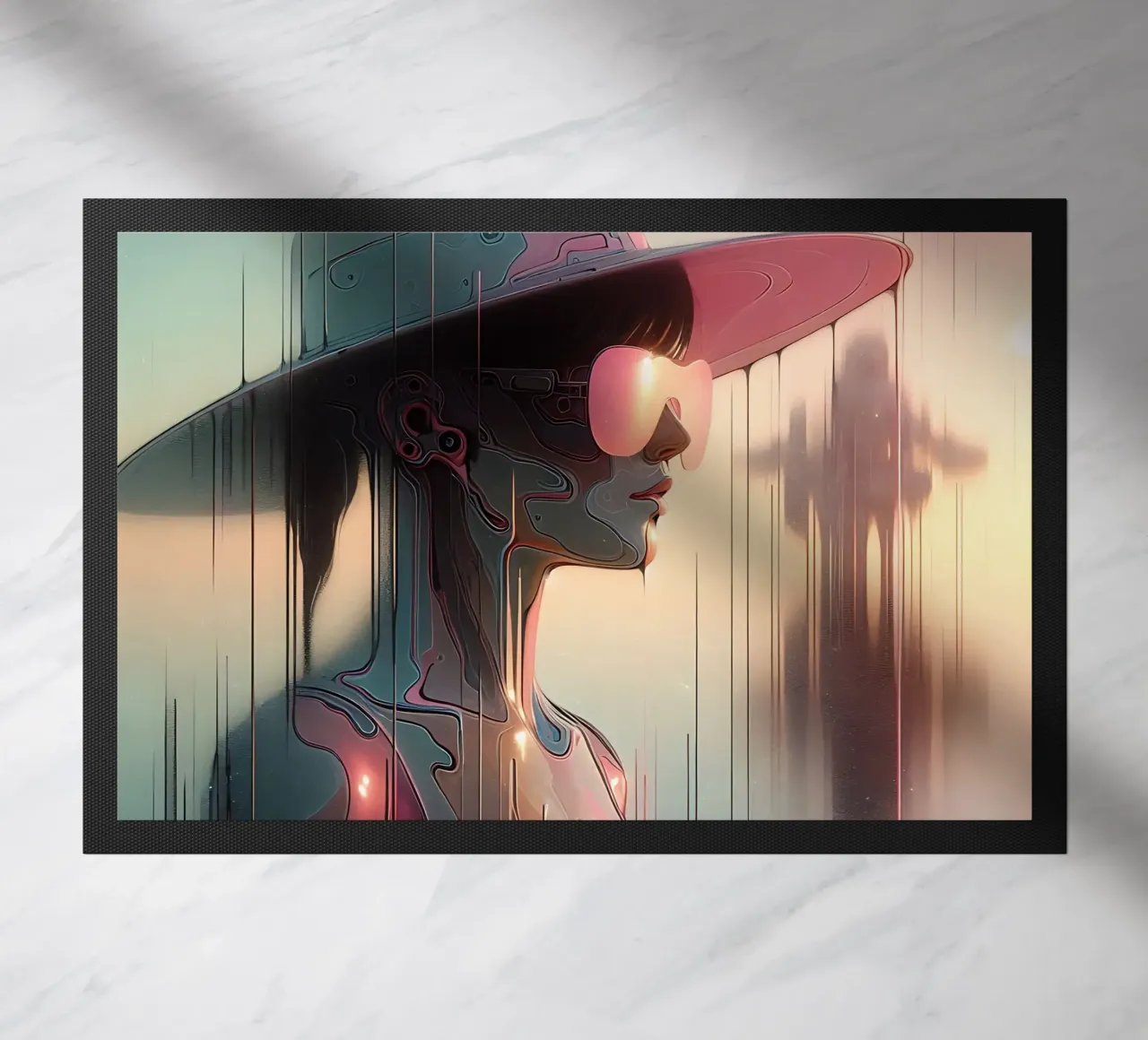 Donna con cappello zerbino da nomad