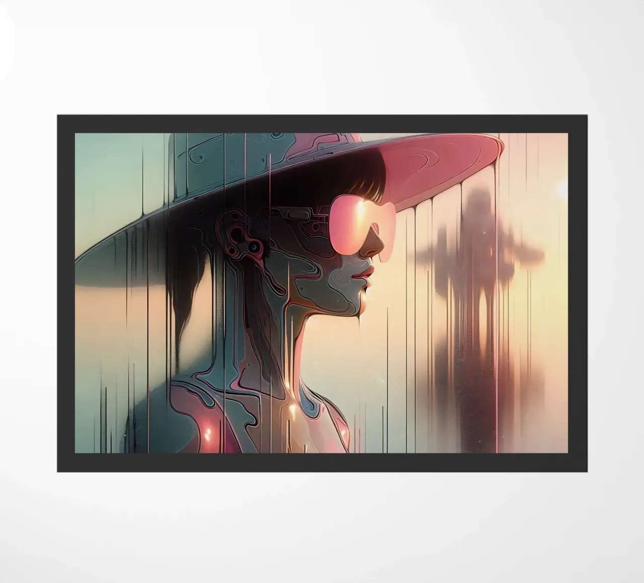Donna con cappello zerbino da nomad