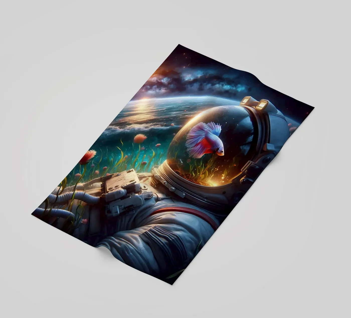 Betta Astronaut telo mare da nomad