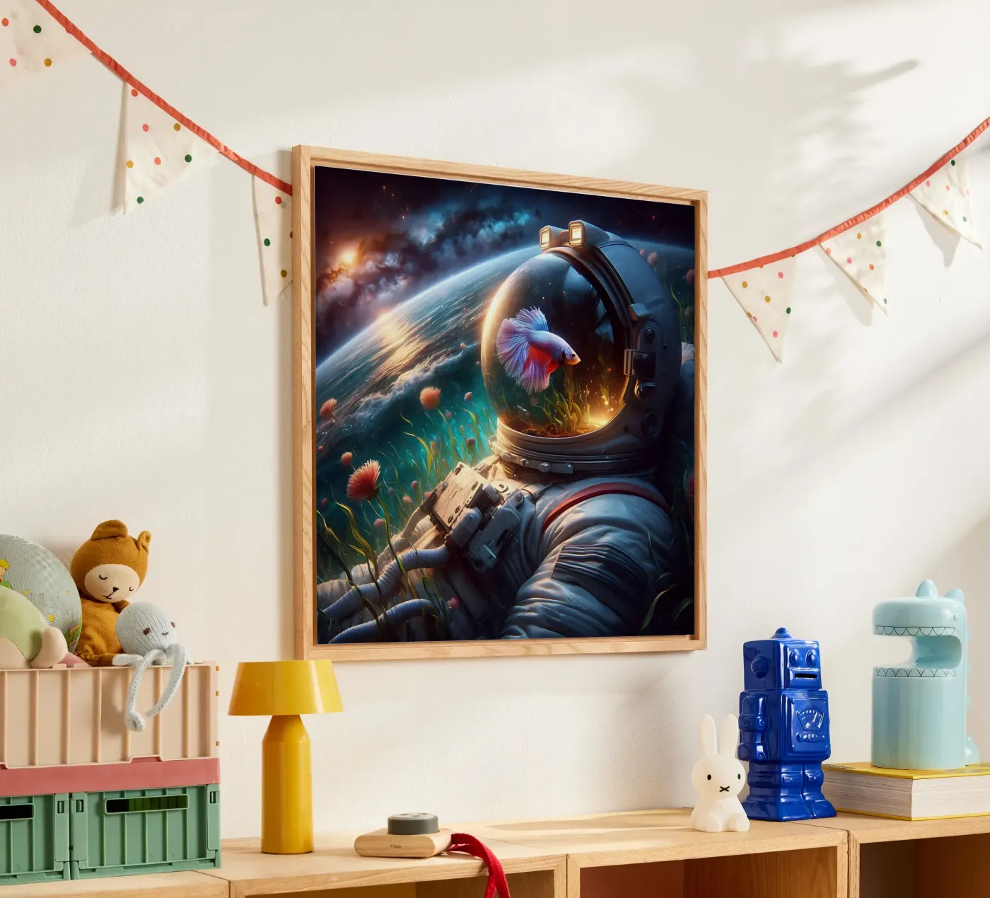 Betta Astronaut Acryl-Glas von nomad