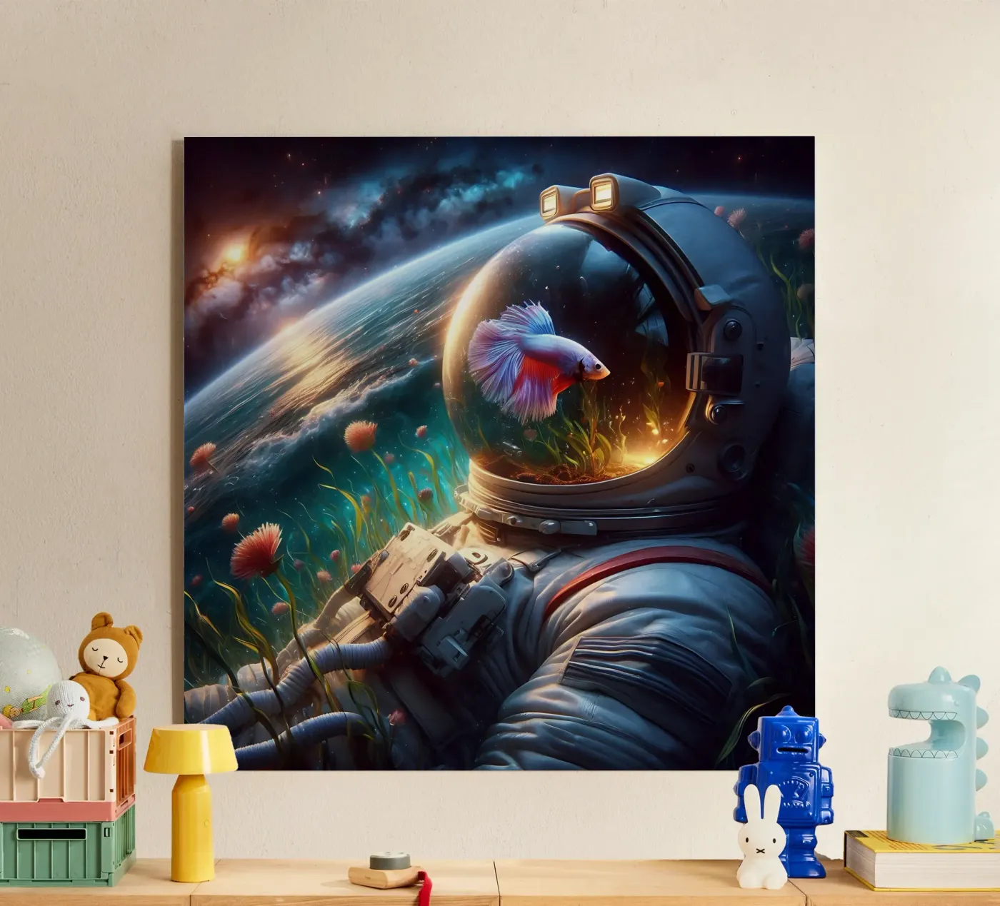 Betta Astronaut Acryl-Glas von nomad