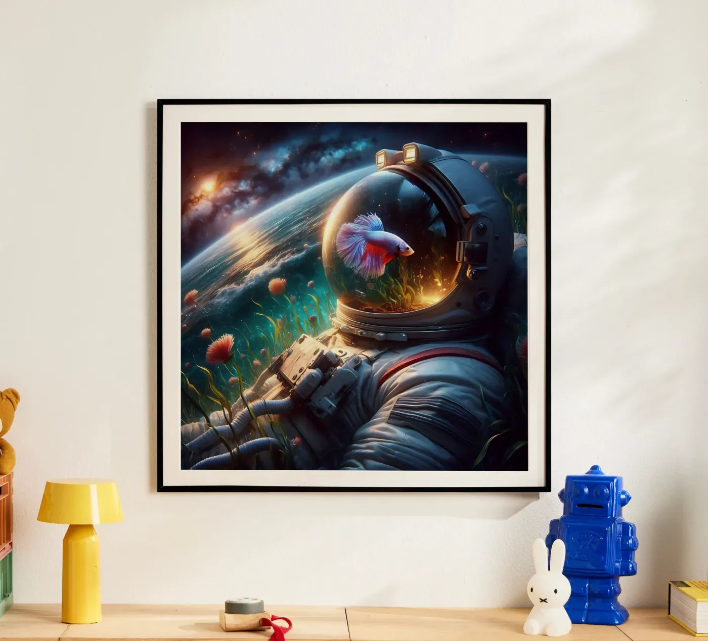 Betta Astronaut poster da nomad