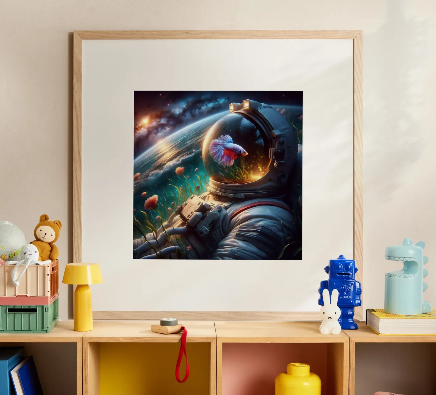 Betta Astronaut poster da nomad