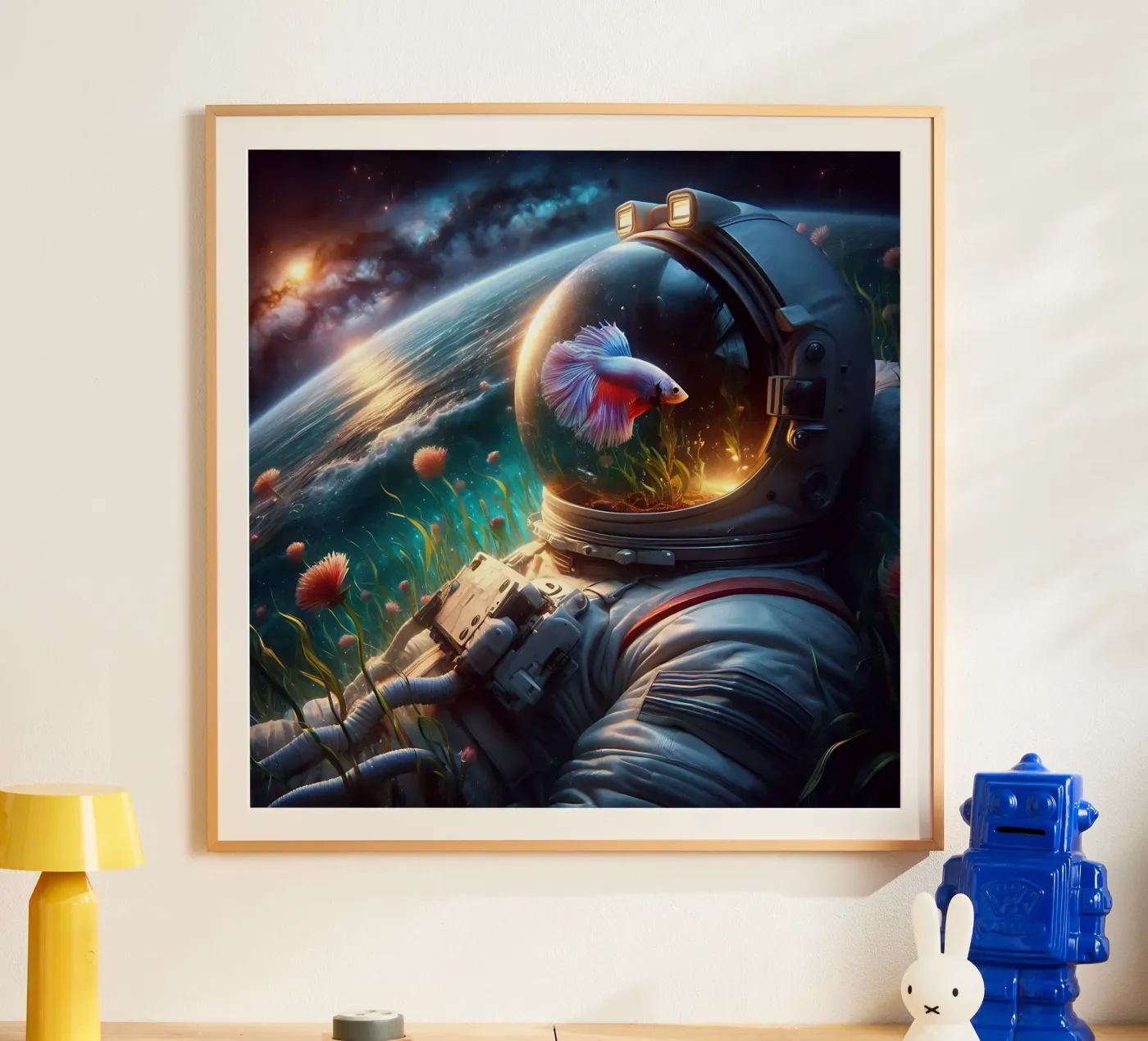 Betta Astronaut poster da nomad