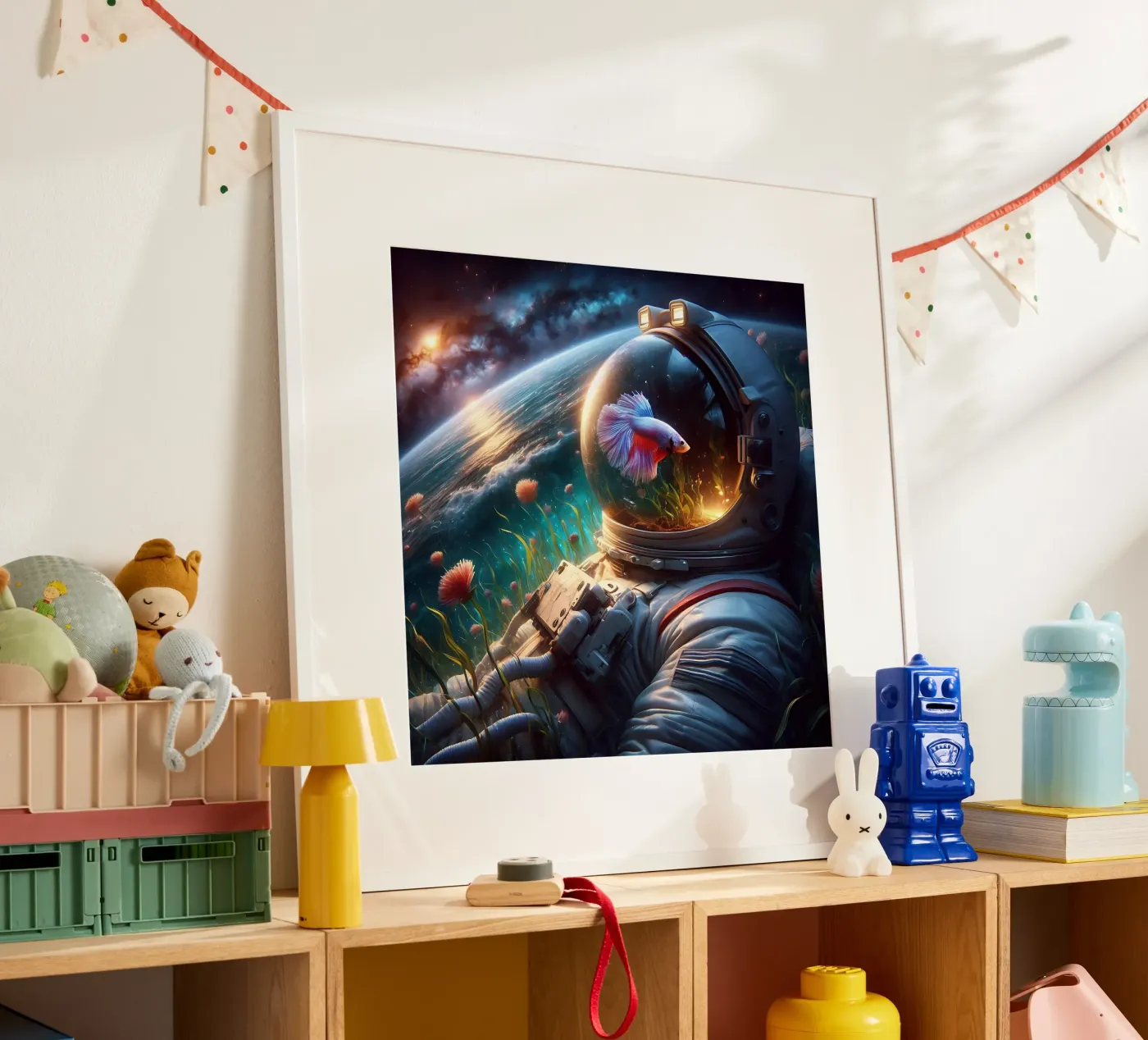 Betta Astronaut poster da nomad