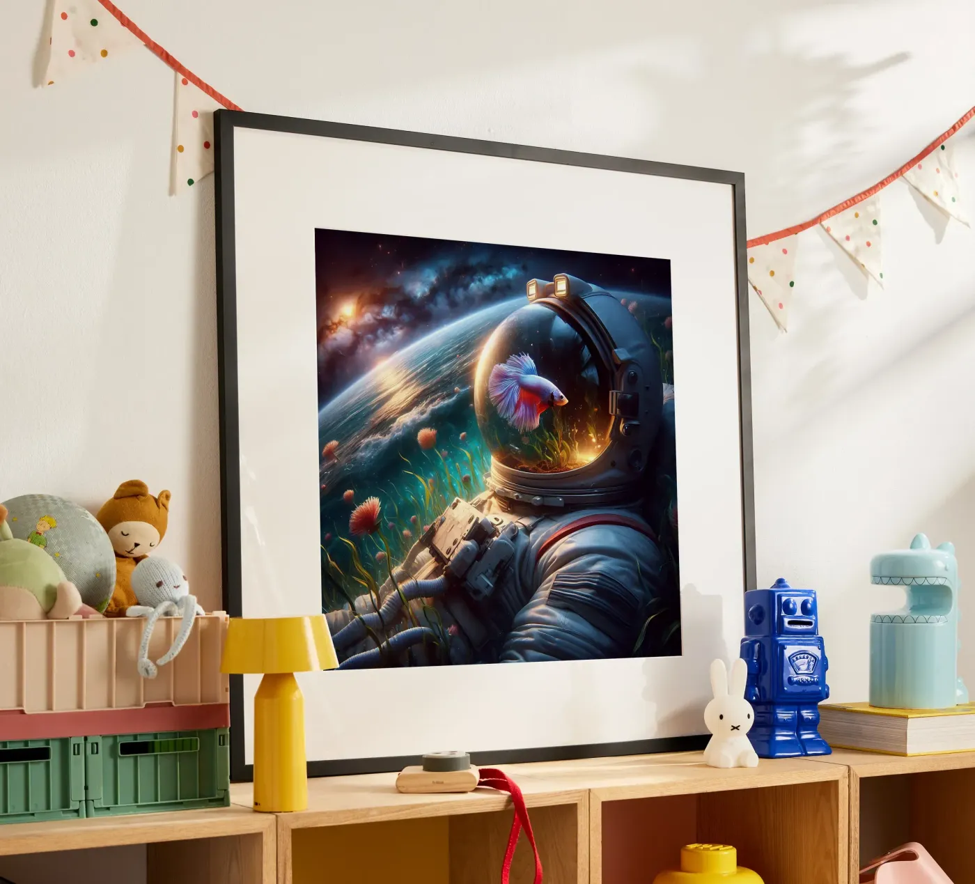 Betta Astronaut poster da nomad