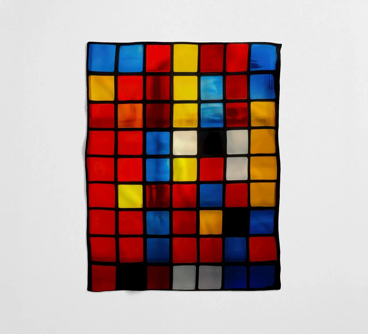 Mattone luminoso in vetro Mondrian coperta in pile da Autofocus