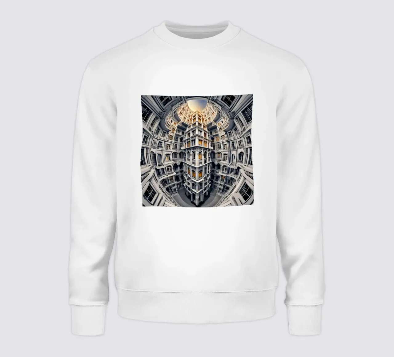 Sphere 039 - Surreal Courtyard felpa da Spheres