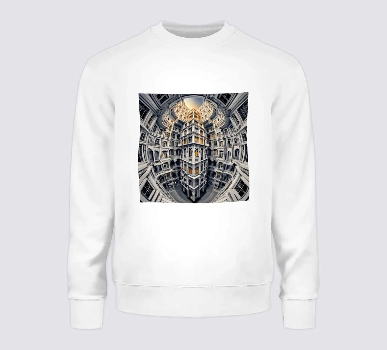 Sphere 039 - Surreal Courtyard sweatshirt by Spheres