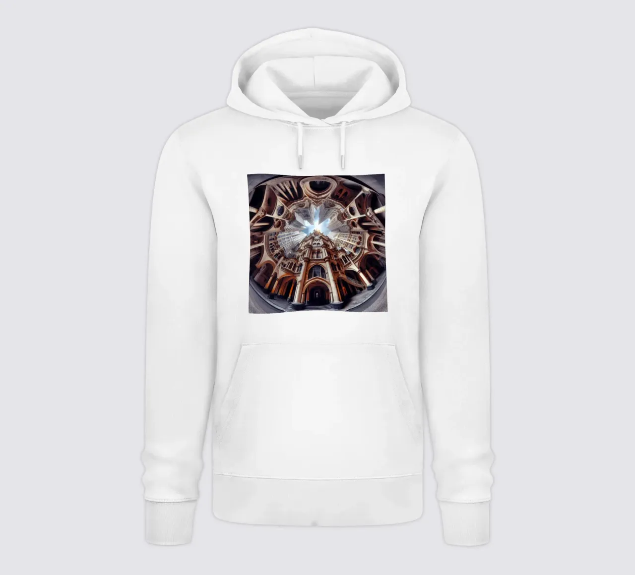 Sphere 031 - Ornate Gothic Architecture felpa con cappuccio da Spheres