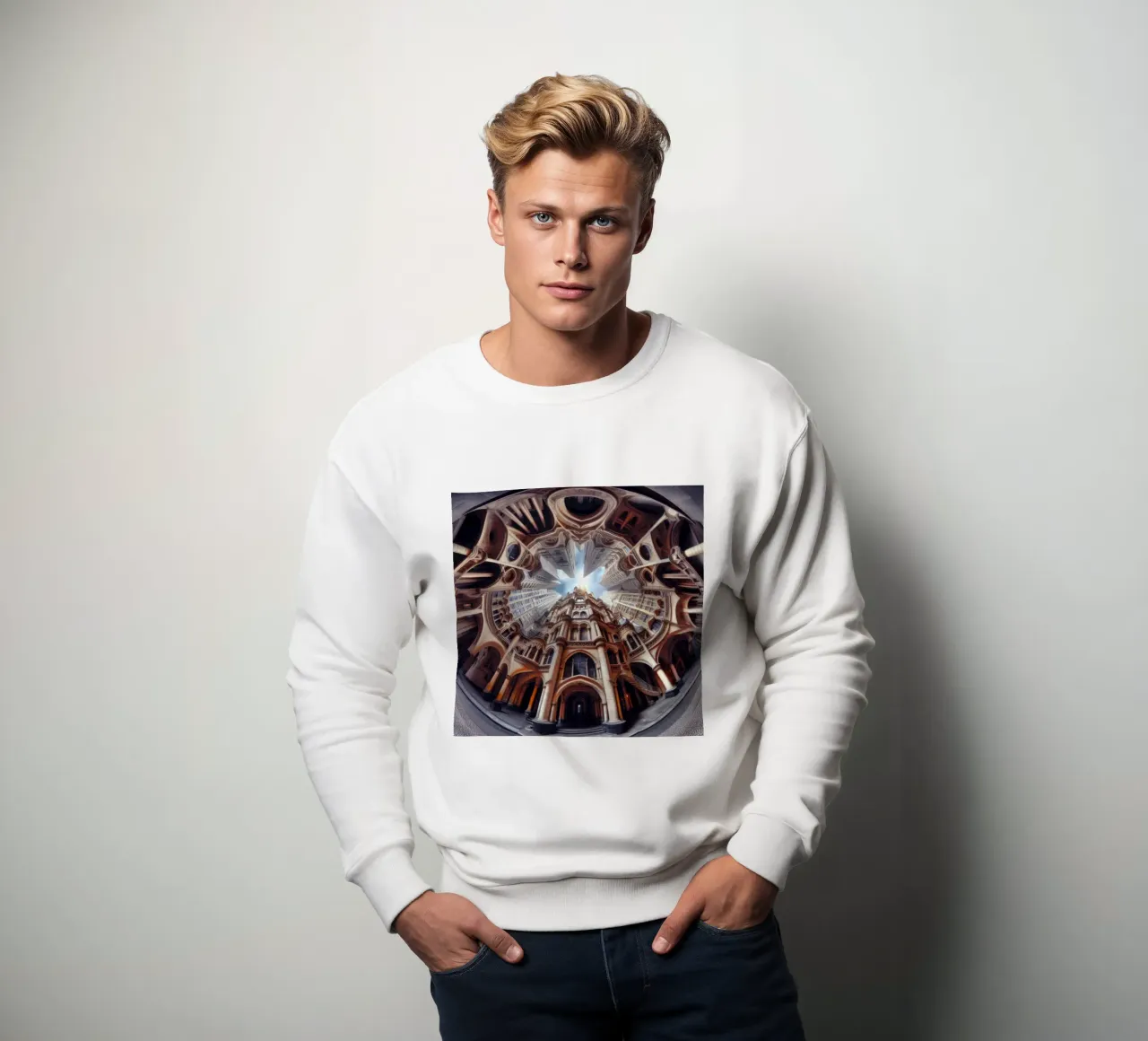 Sphere 031 - Ornate Gothic Architecture felpa da Spheres