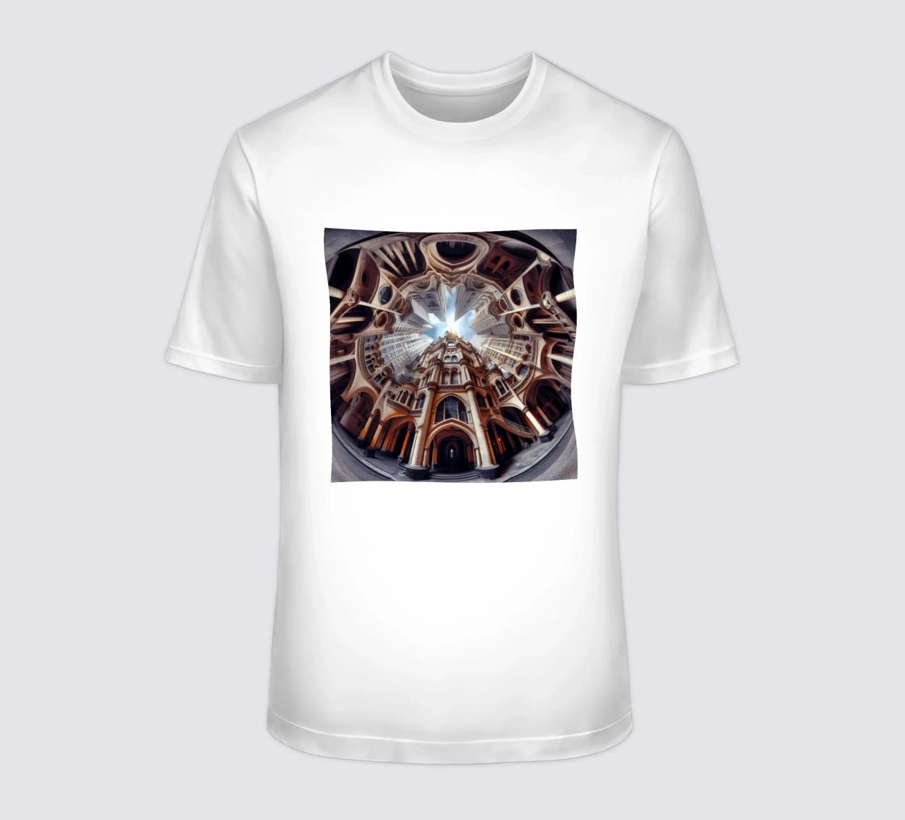 Sphere 031 - Ornate Gothic Architecture t-shirt da Spheres