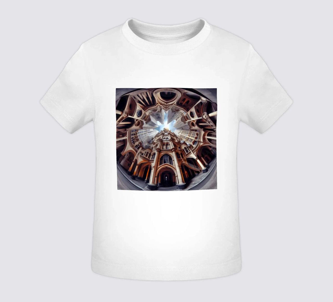 Sphere 031 - Ornate Gothic Architecture maglietta neonato da Spheres
