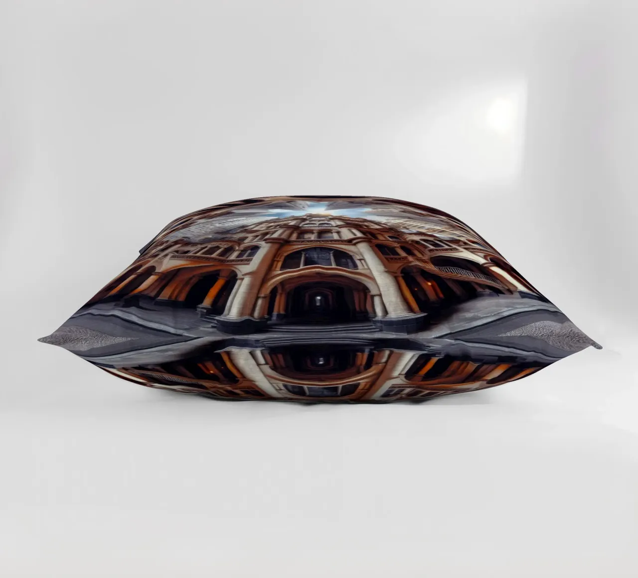 Sphere 031 - Ornate Gothic Architecture cuscino da Spheres