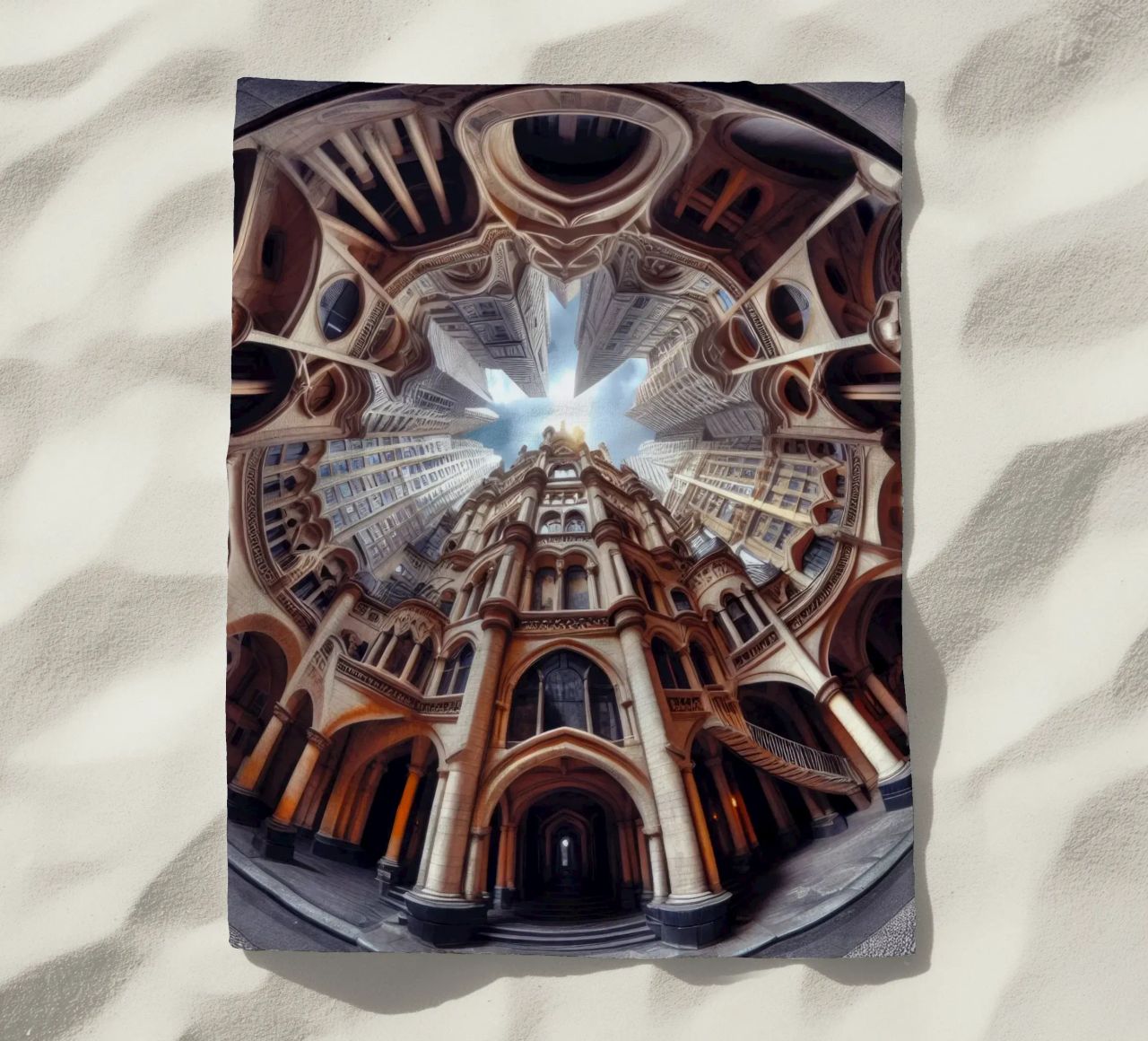Sphere 031 - Ornate Gothic Architecture telo mare da Spheres