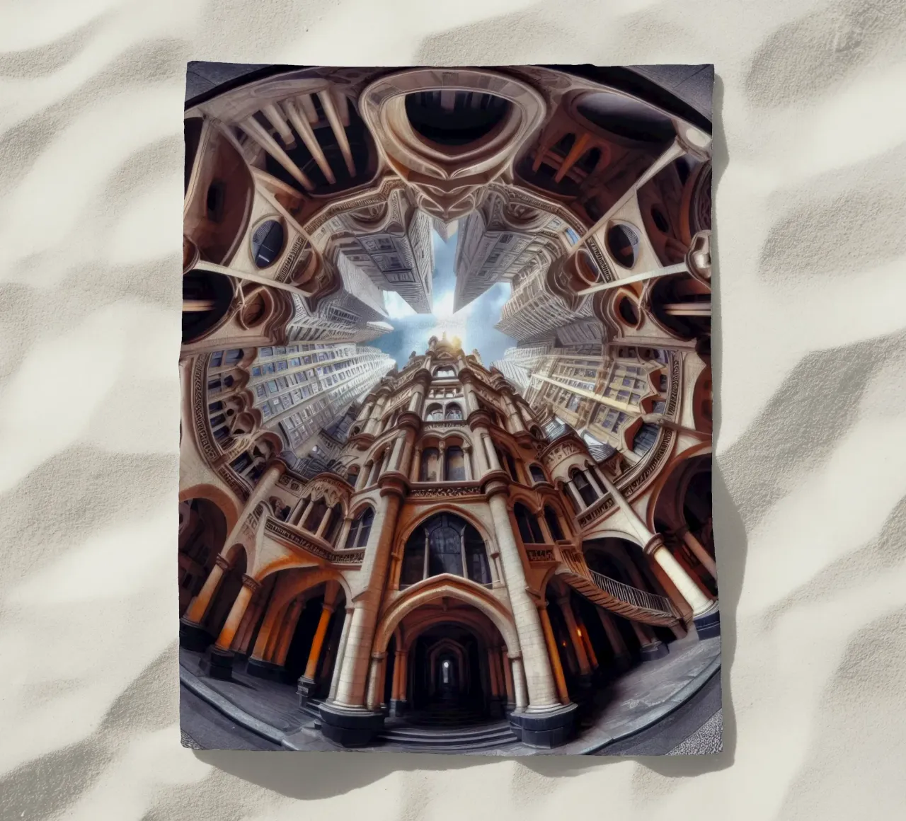 Sphere 031 - Ornate Gothic Architecture telo mare da Spheres