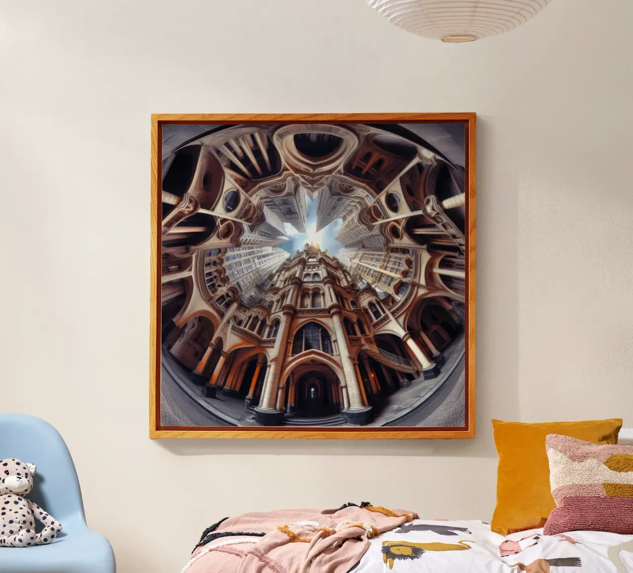 Sphere 031 - Ornate Gothic Architecture plexiglass da Spheres