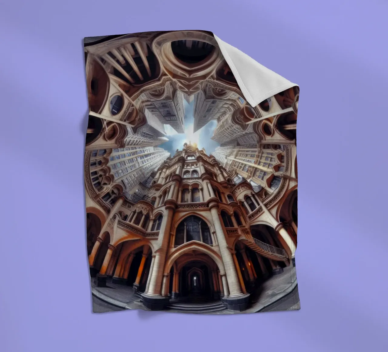 Sphere 031 - Ornate Gothic Architecture coperta in pile da Spheres