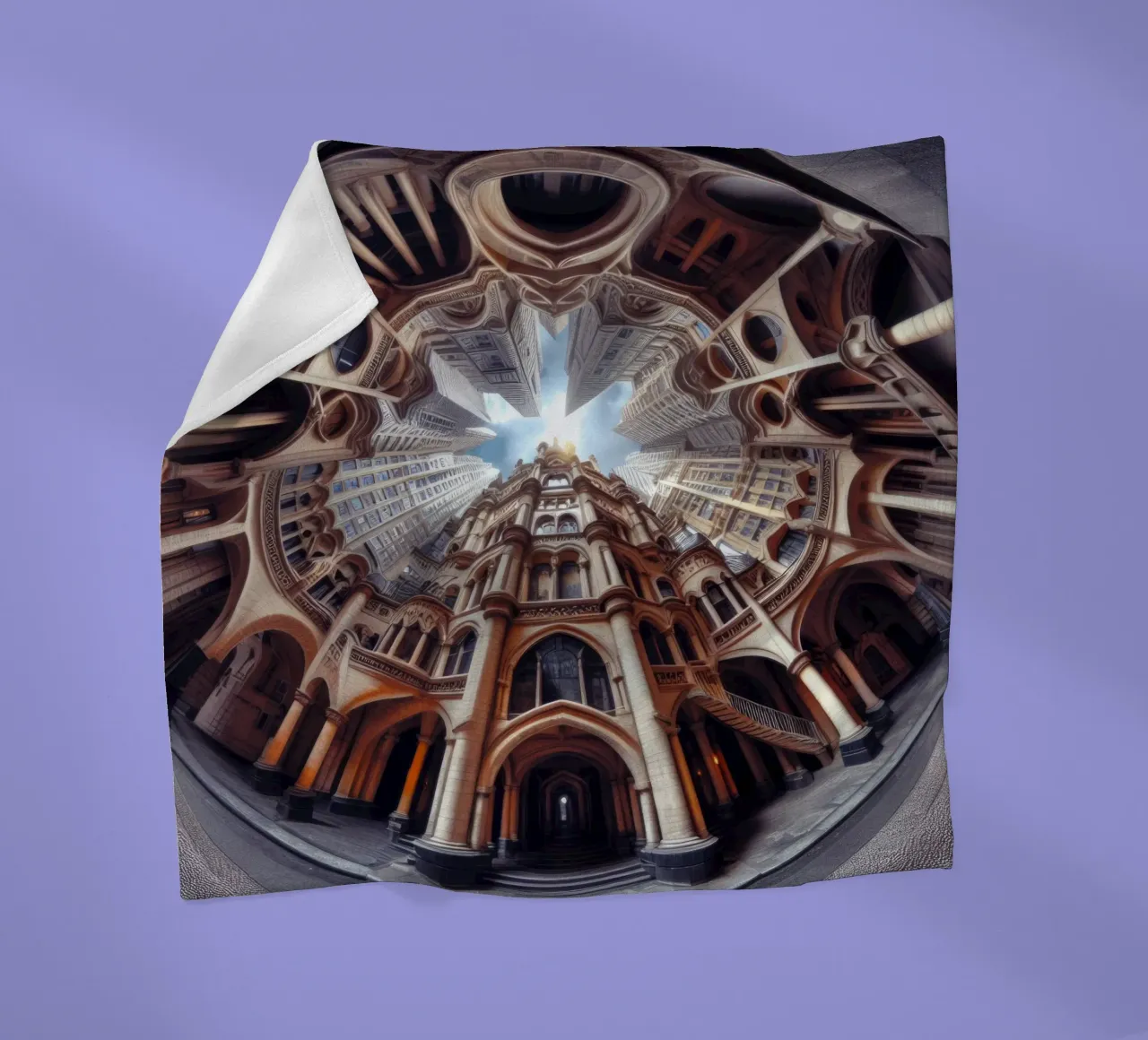 Sphere 031 - Ornate Gothic Architecture coperta in pile da Spheres