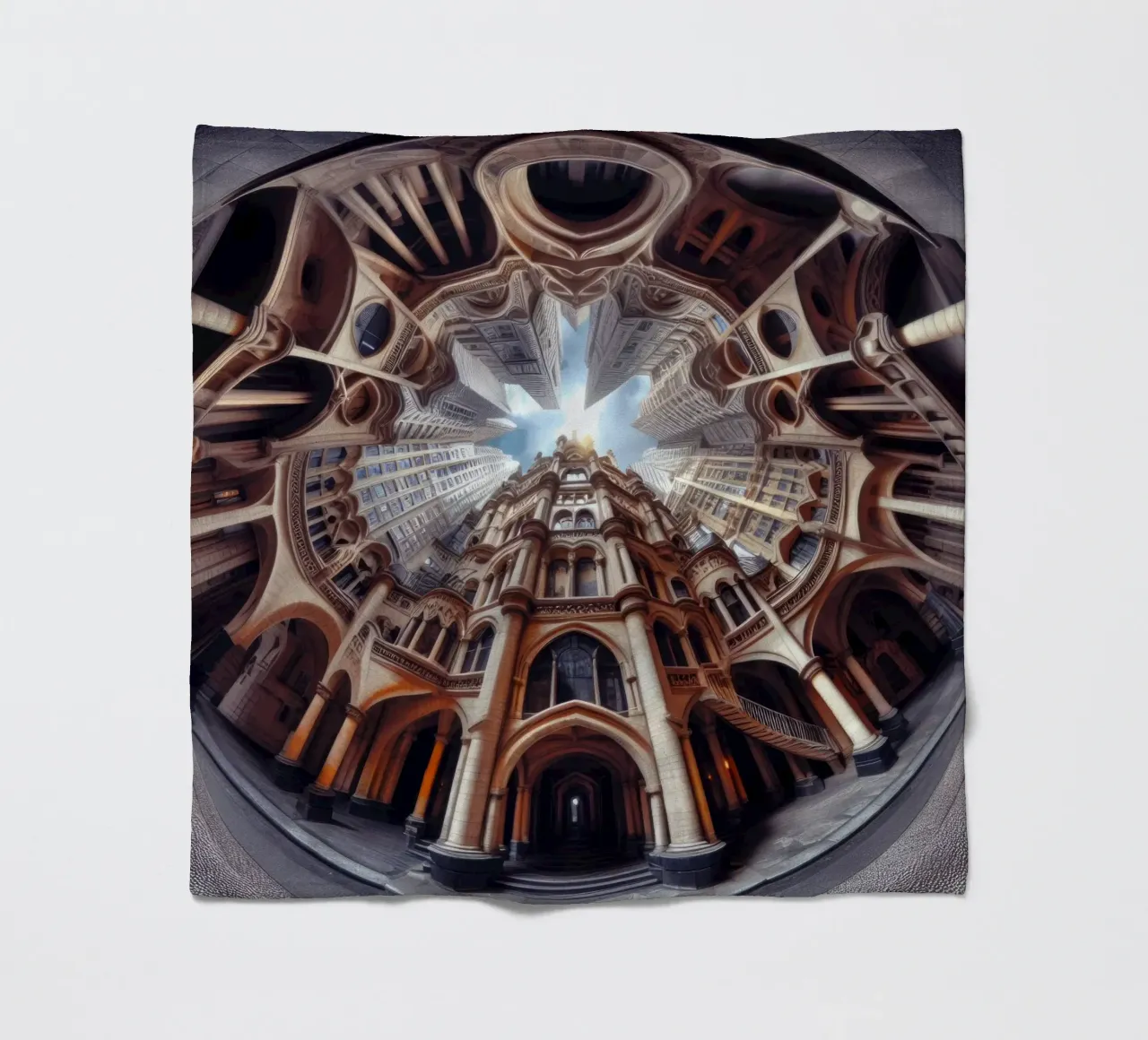 Sphere 031 - Ornate Gothic Architecture coperta in pile da Spheres