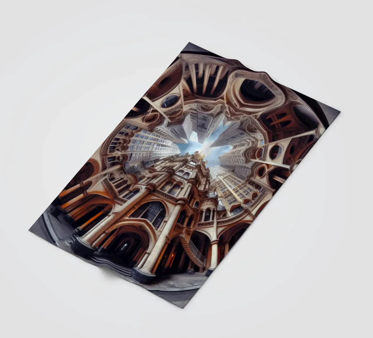 Sphere 031 - Ornate Gothic Architecture coperta in pile da Spheres