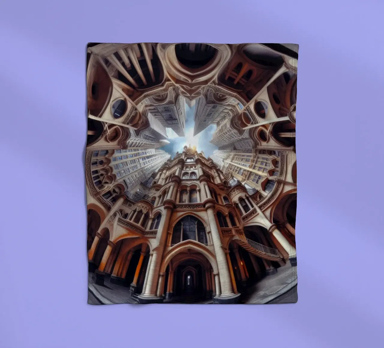 Sphere 031 - Ornate Gothic Architecture coperta in pile da Spheres