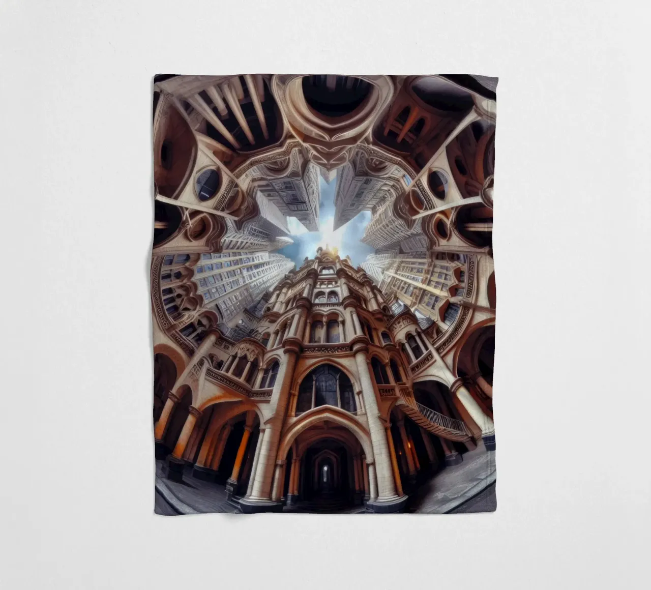 Sphere 031 - Ornate Gothic Architecture coperta in pile da Spheres