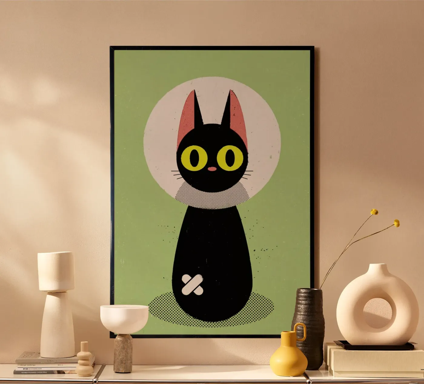 Bandage Cat poster da Komboh