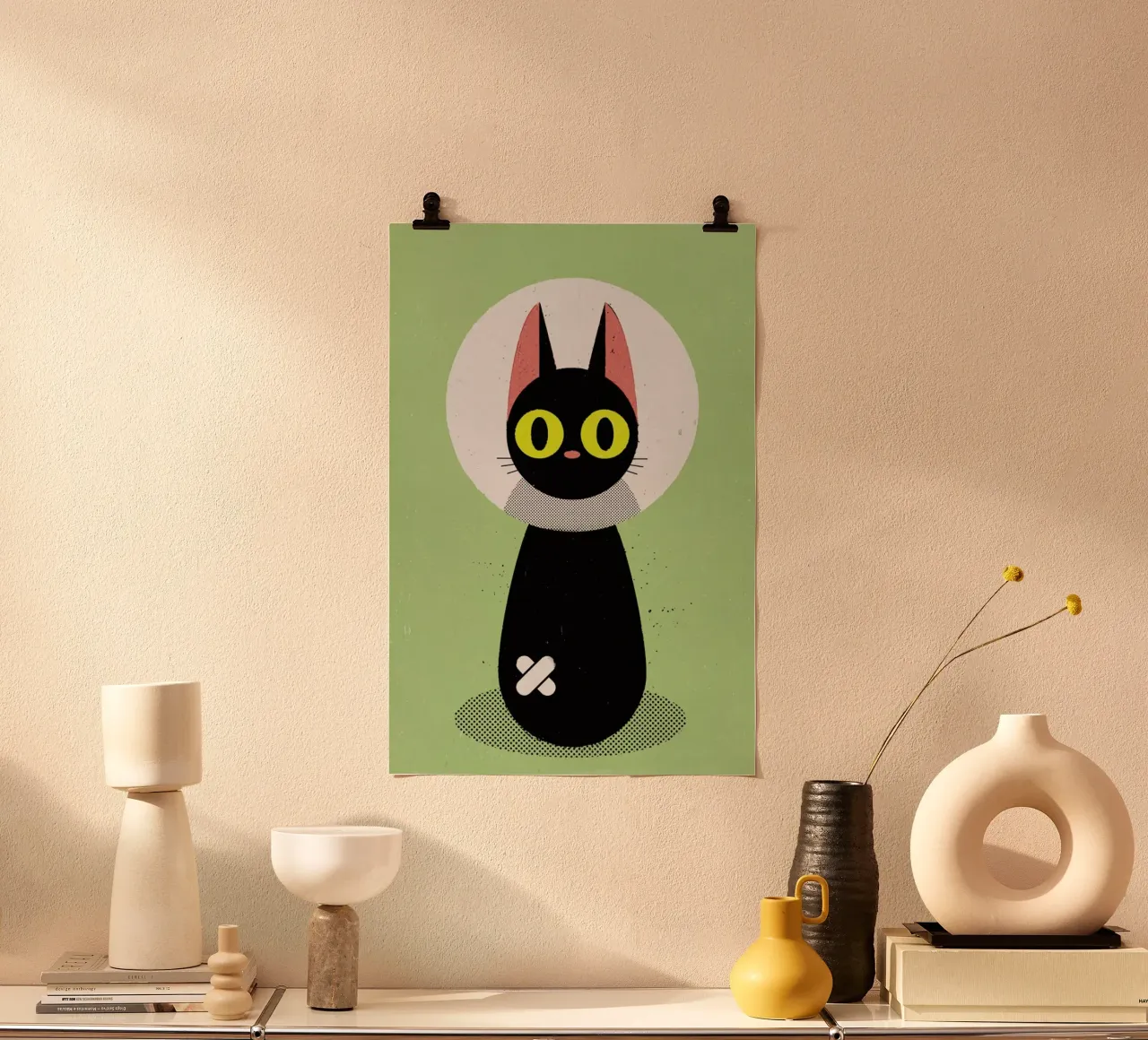 Bandage Cat poster da Komboh