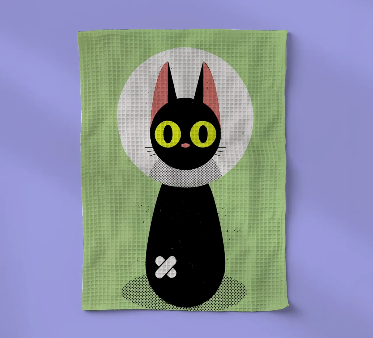 Bandage Cat canovaccio da cucina da Komboh