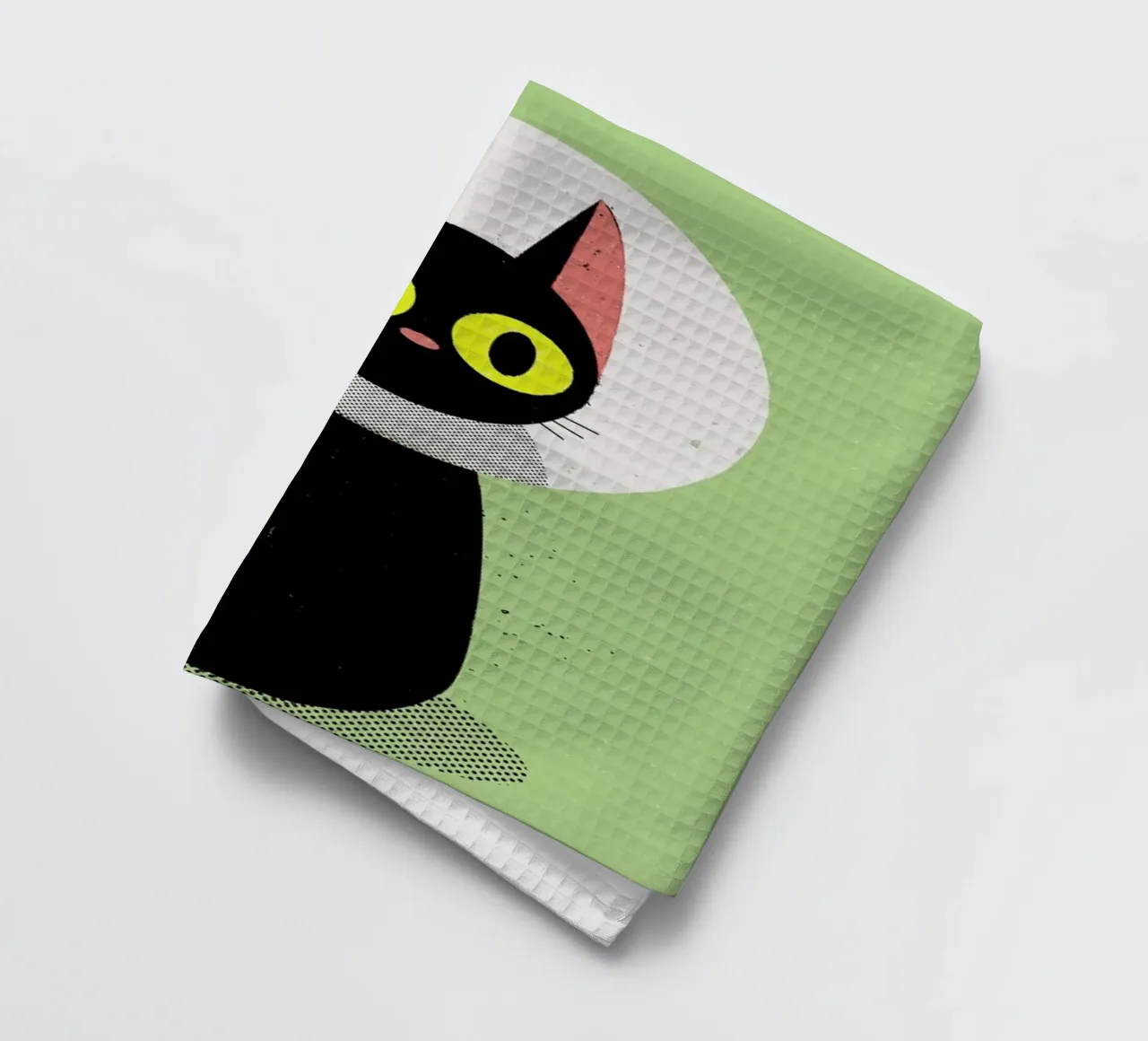 Bandage Cat canovaccio da cucina da Komboh