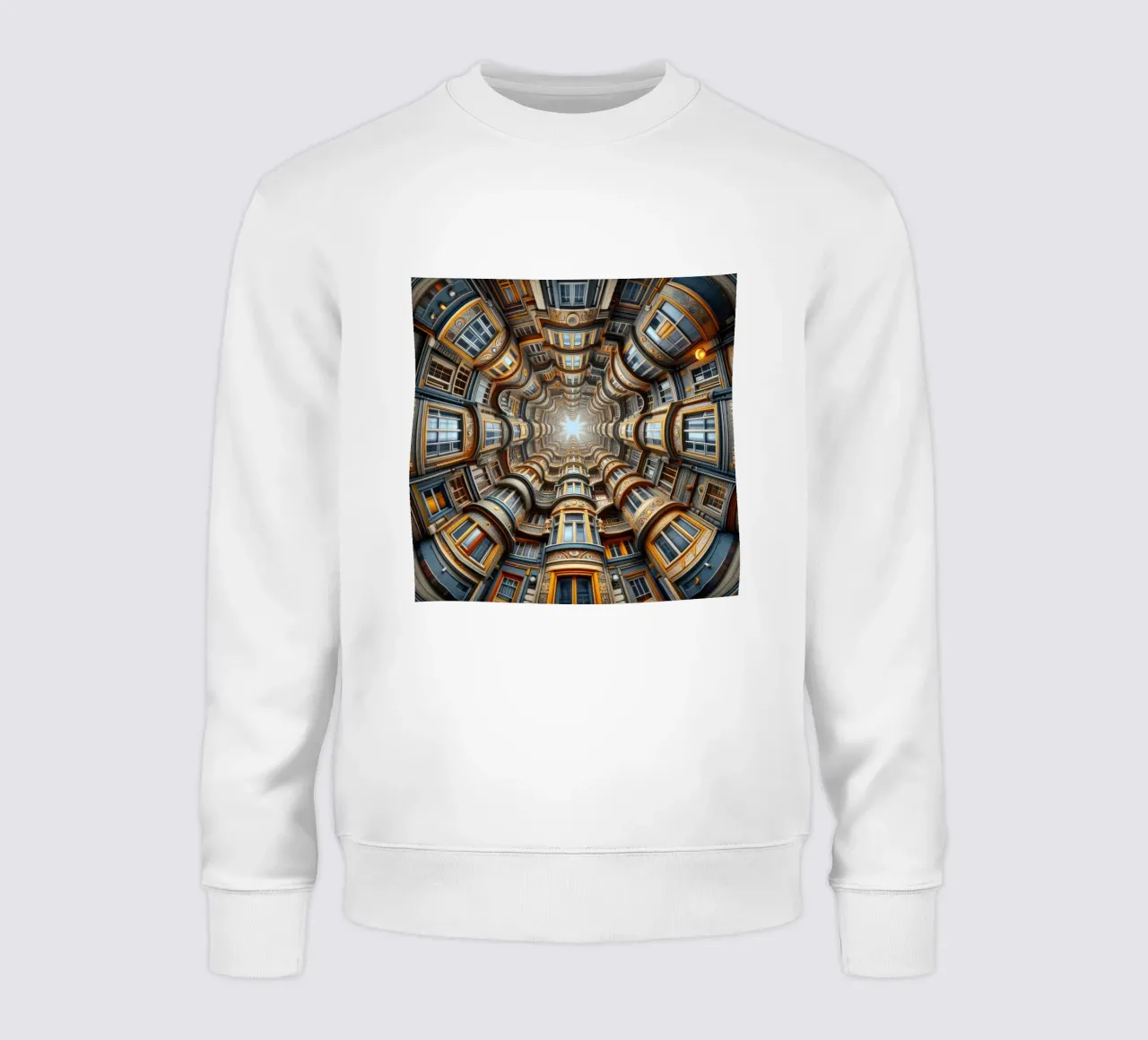 Sphere 022 - Symmetrical Architectural Tunnel felpa da Spheres