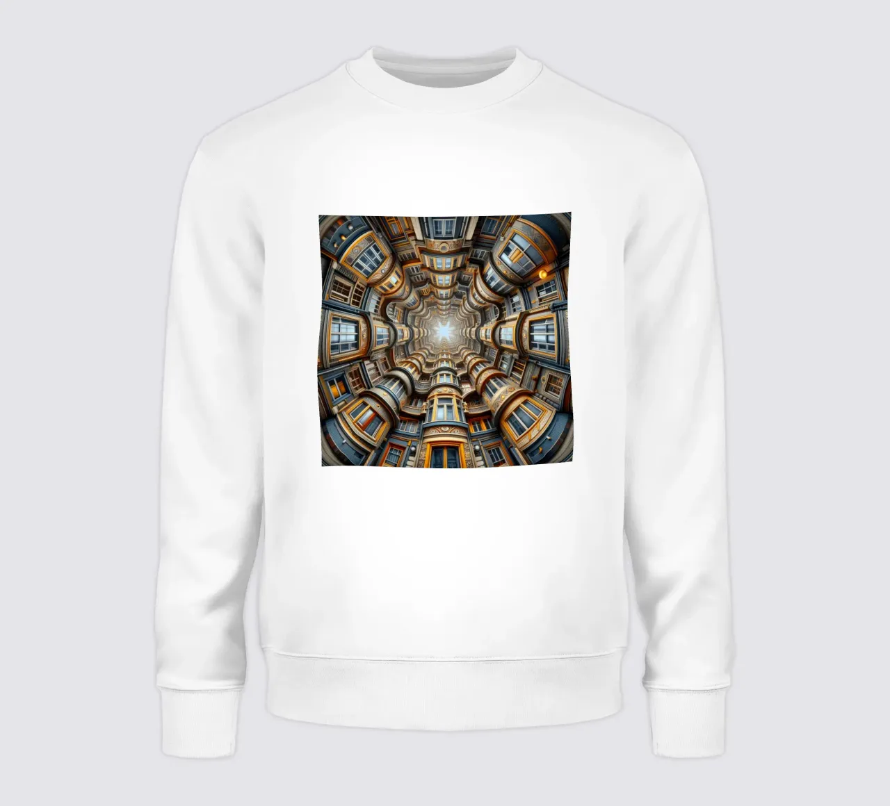 Sphere 022 - Symmetrical Architectural Tunnel sweatshirt by Spheres