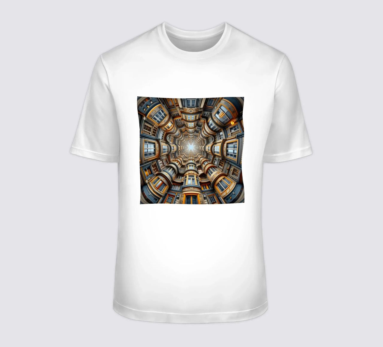 Sphere 022 - Symmetrical Architectural Tunnel t-shirt da Spheres
