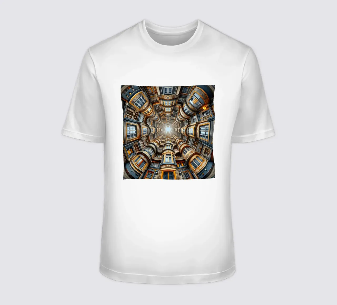 Sphere 022 - Symmetrical Architectural Tunnel t-shirt da Spheres