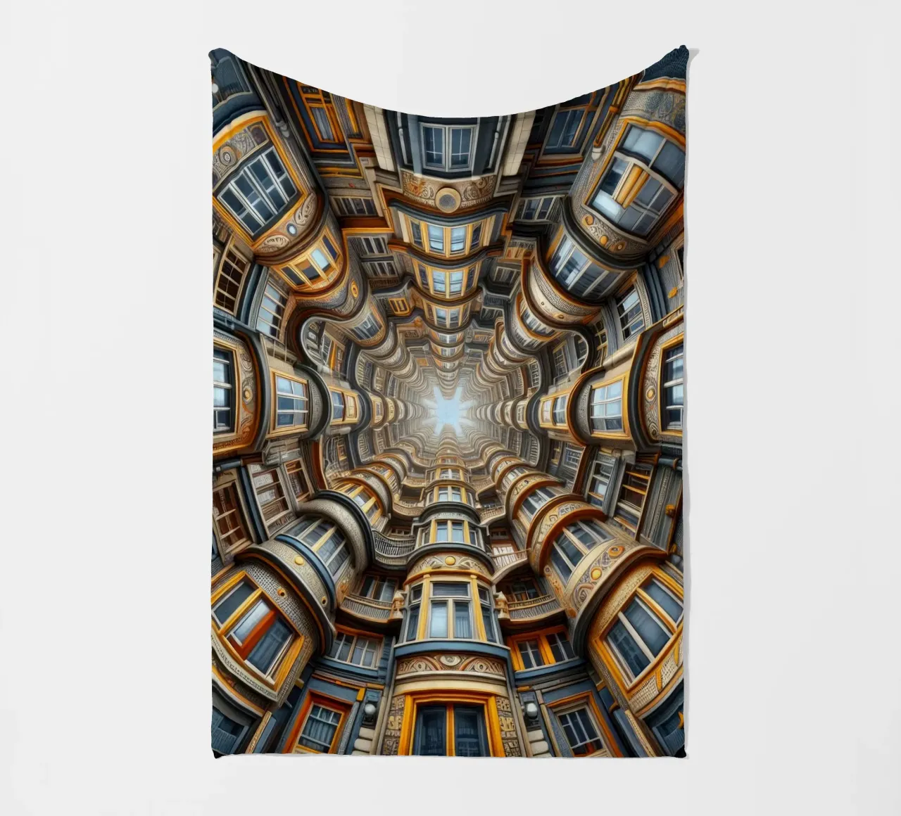 Sphere 022 - Symmetrical Architectural Tunnel coperta in pile da Spheres