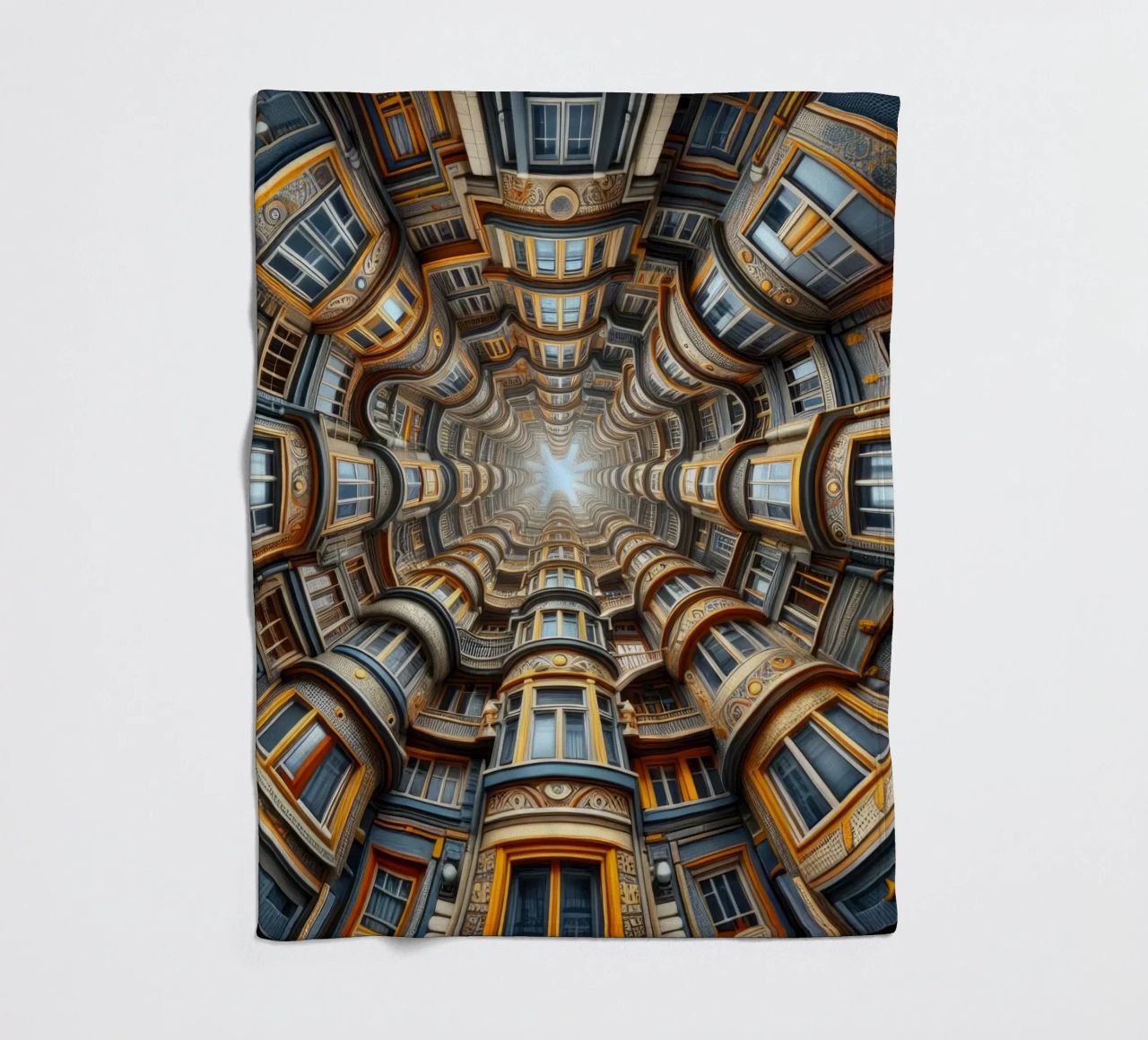 Sphere 022 - Symmetrical Architectural Tunnel coperta in pile da Spheres