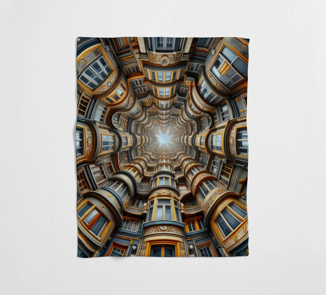 Sphere 022 - Symmetrical Architectural Tunnel coperta in pile da Spheres