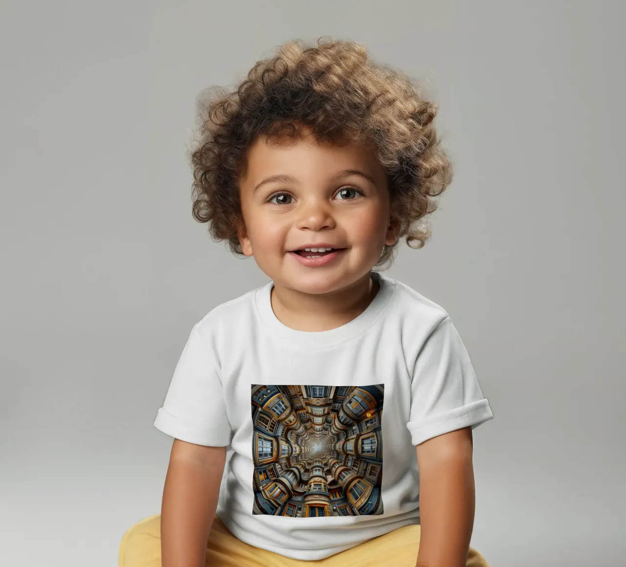 Sphere 022 - Symmetrical Architectural Tunnel baby t-shirt by Spheres